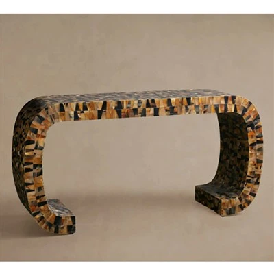 Mesa de console de mármore